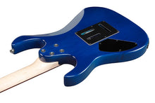 Load image into Gallery viewer, Ibanez GRX70QA Gio RG Series Electric Guitar - Transparent Blue Burst
