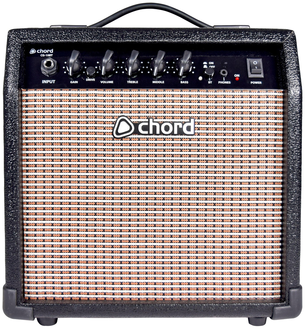 Chord 10W Electric Guitar Amp w/ Bluetooth - CG-10BT