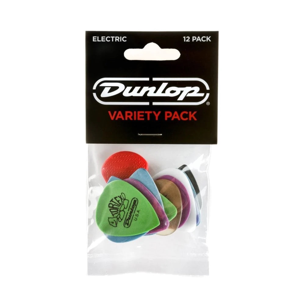 Dunlop Variety 12 Pack of Plectrums - Electric