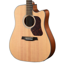 Load image into Gallery viewer, Walden Natura 500 Series Cutaway Electro-Acoustic Dreadnought Guitar w/Hardcase - Natural
