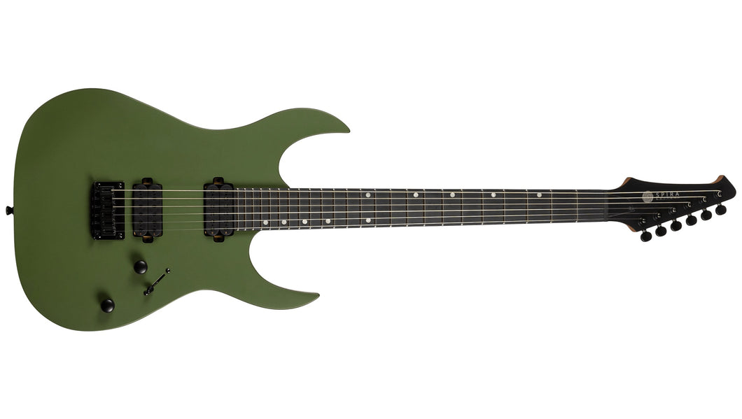 Spira S-400 Electric Guitar - Dark Green