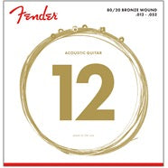 Fender 70L 80/20 Bronze 12-53 Acoustic Guitar Strings