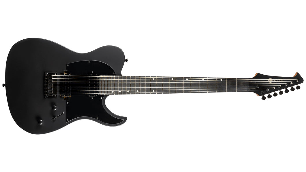 Spira T-407 7-String Electric Guitar - Black