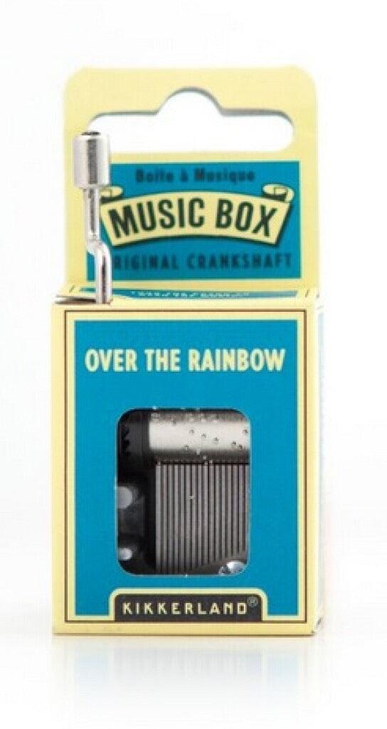 Hand Crank Music Box - Over the Rainbow