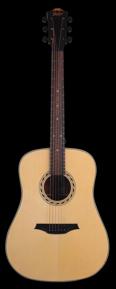 Bromo Appalachia Series Dreadnought Acoustic Guitar - Natural