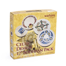 Load image into Gallery viewer, Waltons 12&quot; Claddagh Cross Bodhran Pack
