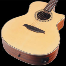 Load image into Gallery viewer, Bromo Appalachia Series Auditorium Cutaway Electro-Acoustic Guitar - Natural
