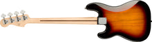 Load image into Gallery viewer, Squier Affinity Series PJ 4 String Electric Bass Pack - 3 Tone Sunburst
