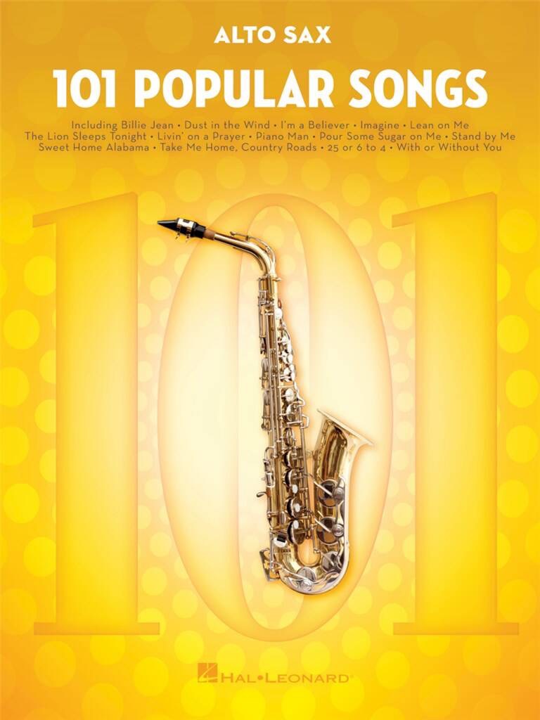 101 Popular Songs for Alto Saxophone