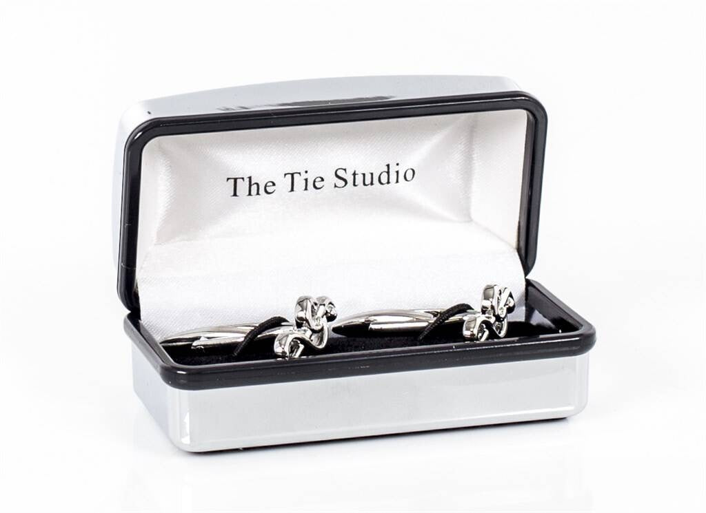 The Tie Studio Treble Clef Cufflinks - TIETS12003