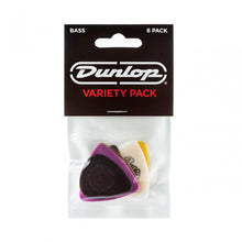 Load image into Gallery viewer, Dunlop Variety 6 Pack of Plectrums - Bass
