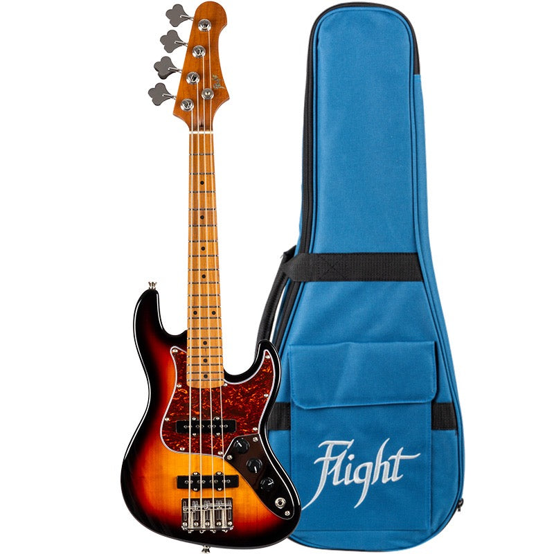 Flight Mini JB Electric Bass Ukulele - Sunburst