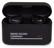 Load image into Gallery viewer, Soho W1 Wireless Earbuds with Power Bank - Black
