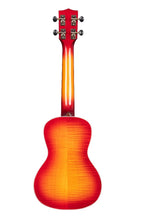 Load image into Gallery viewer, Kala Flame Maple Tenor Ukulele - Cherryburst
