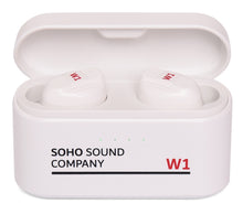 Load image into Gallery viewer, Soho W1 Wireless Earbuds with Power Bank - White
