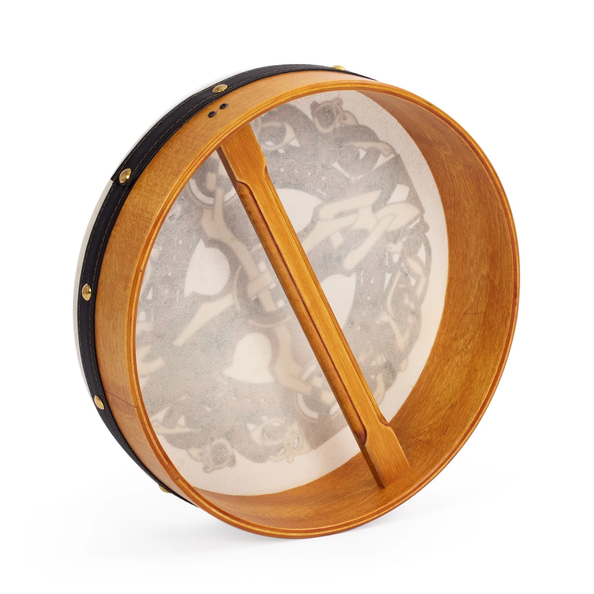 For Sale Waltons Irish Music Scottish Thistle Bodhran - 12