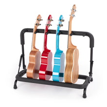 Load image into Gallery viewer, Octopus Universal Stand for 5 Ukuleles
