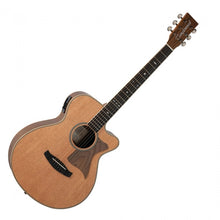Load image into Gallery viewer, Tanglewood Reunion Super Folk Black Walnut Cutaway Electro-Acoustic Guitar - Natural
