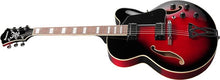 Load image into Gallery viewer, Ibanez AF75 Artcore Series Hollow Body Electric Guitar - Transparent Red Sunburst
