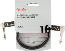 Load image into Gallery viewer, Fender Professional Series 1ft Angled Instrument Cable
