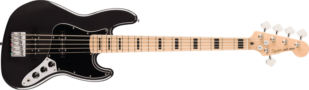 Squier Affinity Active 5-String Jazz Bass - Black Metallic