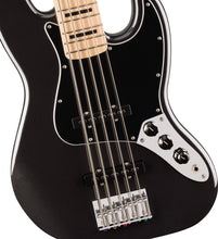 Load image into Gallery viewer, Squier Affinity Active 5-String Jazz Bass - Black Metallic
