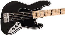 Load image into Gallery viewer, Squier Affinity Active 5-String Jazz Bass - Black Metallic
