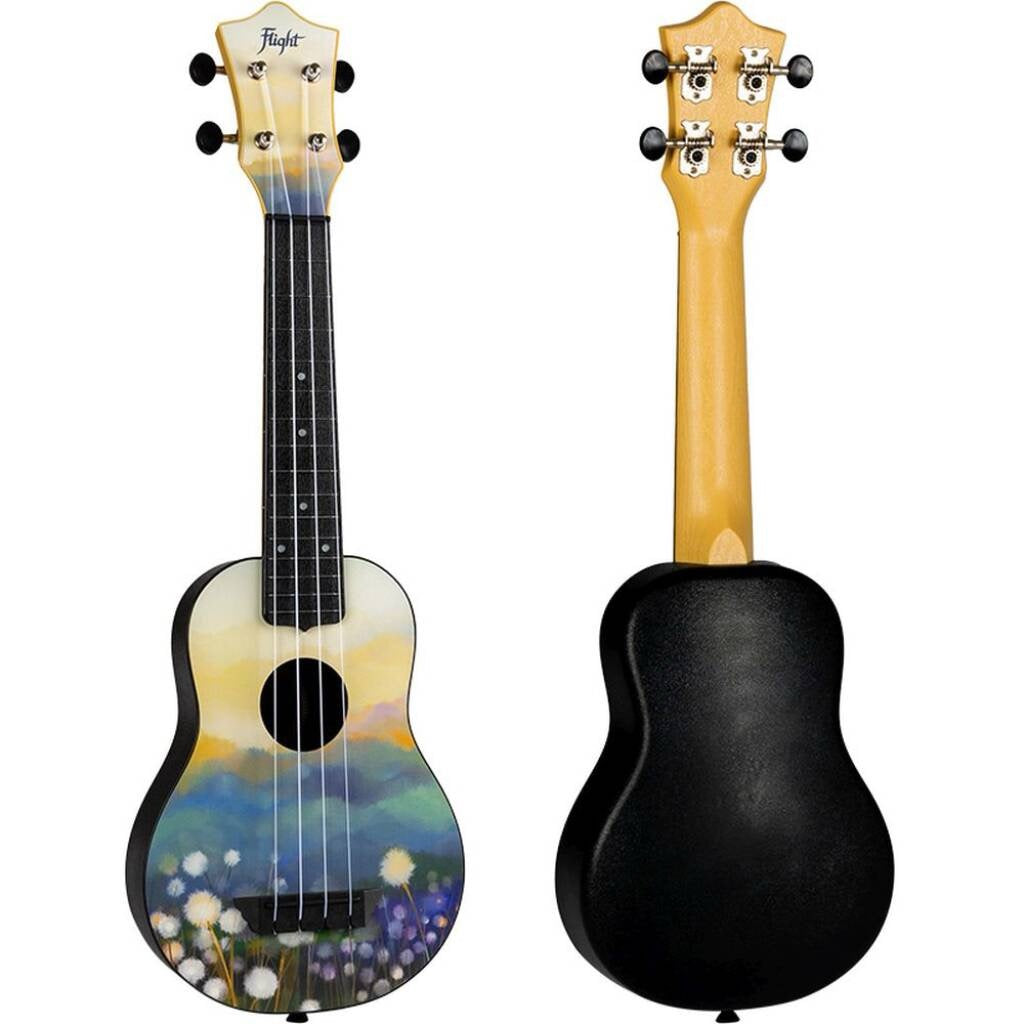 Flight TUS40 Travel ABS Soprano Ukulele - Dandelions