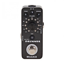 Load image into Gallery viewer, Mooer Micro Drummer Guitar Effects Pedal
