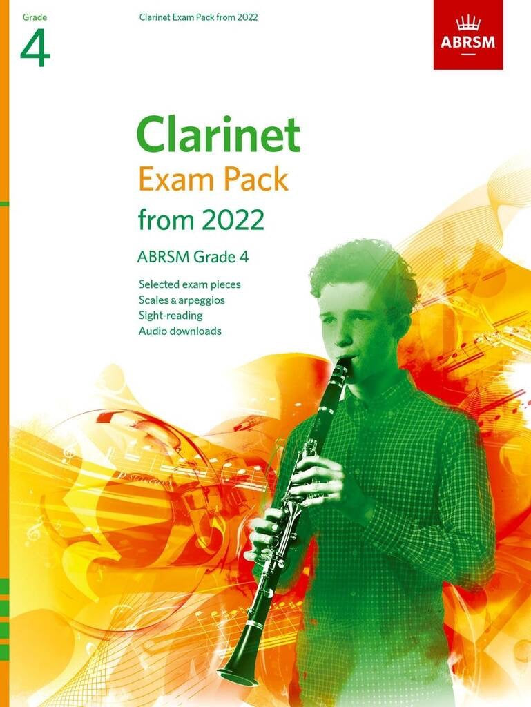 ABRSM Clarinet Exam Pack 2022-2025 Grade 4