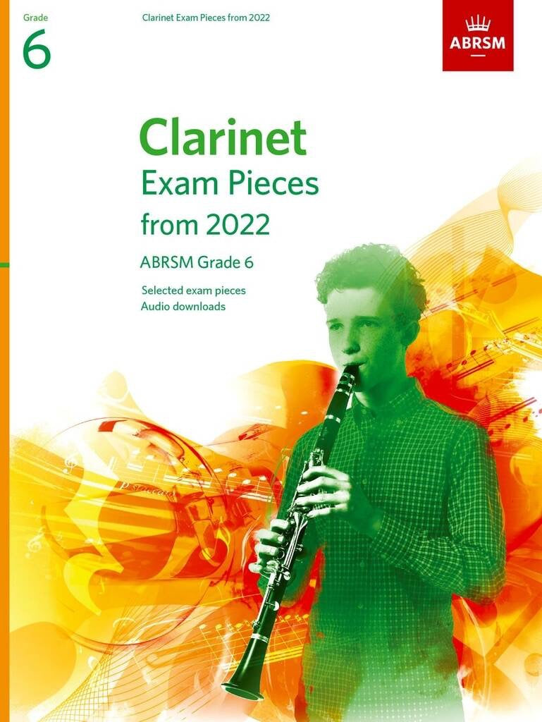 ABRSM Clarinet Exam Pieces 2022-2025 Grade 6