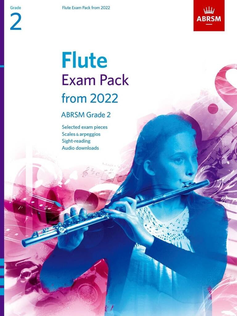 ABRSM Flute Exam Pack 2022-2025 Grade 2