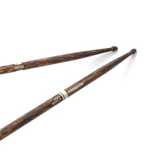 Load image into Gallery viewer, Promark Rebound 5B FireGrain Hickory Drumstick w/ Acorn Wood Tip - R5BFG
