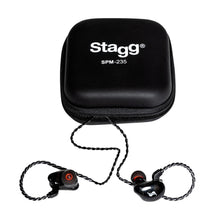 Load image into Gallery viewer, Stagg Dual Driver In-Ear Stage Monitors - Transparent
