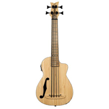 Load image into Gallery viewer, Ortega RUNAB-UB Bamboo Series 4-String Short Scale Ukulele Bass - Natural
