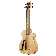 Load image into Gallery viewer, Ortega RUNAB-UB Bamboo Series 4-String Short Scale Ukulele Bass - Natural
