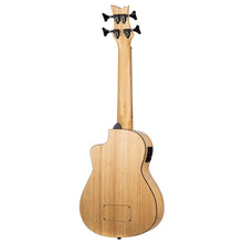 Load image into Gallery viewer, Ortega RUNAB-UB Bamboo Series 4-String Short Scale Ukulele Bass - Natural
