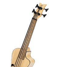 Load image into Gallery viewer, Ortega RUNAB-UB Bamboo Series 4-String Short Scale Ukulele Bass - Natural
