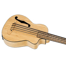 Load image into Gallery viewer, Ortega RUNAB-UB Bamboo Series 4-String Short Scale Ukulele Bass - Natural
