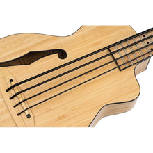 Load image into Gallery viewer, Ortega RUNAB-UB Bamboo Series 4-String Short Scale Ukulele Bass - Natural
