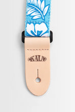 Load image into Gallery viewer, Kala Hibiscus Print Ukulele Strap - Blue

