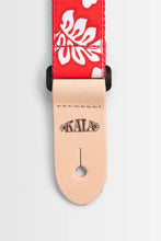 Load image into Gallery viewer, Kala Hibiscus Print Ukulele Strap - Red
