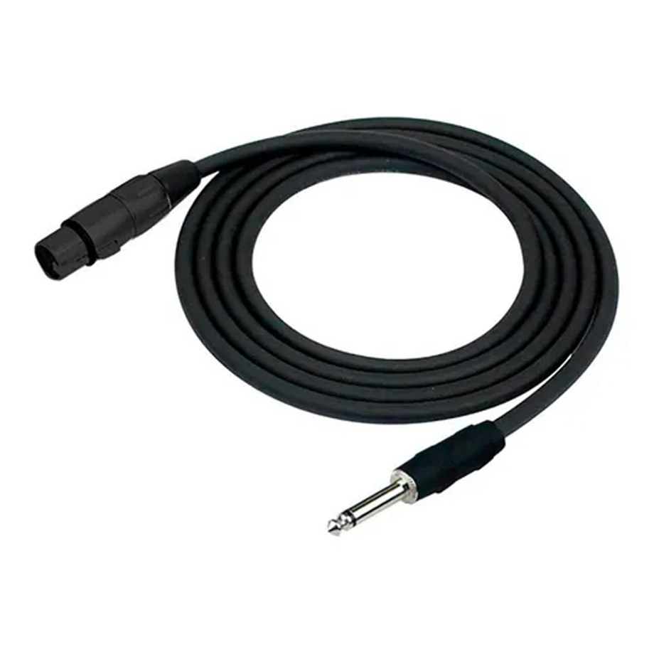 Kirlin Deluxe XLRF - 6.3mm Jack 25ft Microphone Lead