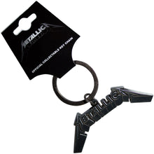 Load image into Gallery viewer, Metallica Keychain: 3D Logo
