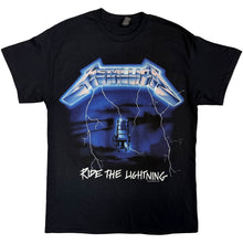 Load image into Gallery viewer, Metallica Unisex T-shirt: Ride the Lightning Track
