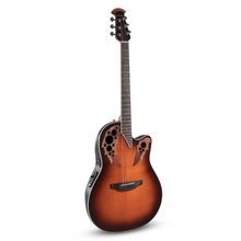 Load image into Gallery viewer, Ovation CE48 Celebrity Elite Super Shallow Cutaway Electro Acoustic Roundback Guitar - Sunburst
