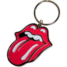 Load image into Gallery viewer, The Rolling Stones Keychain: Classic Tongue Metal
