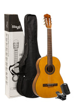 Load image into Gallery viewer, Stagg SCL50 3/4 Classical Guitar Pack - Natural
