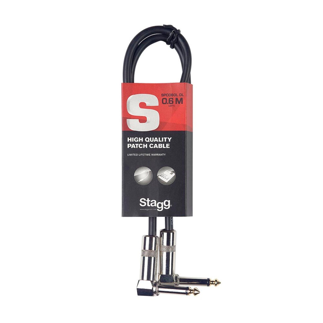 Stagg 60cm Patch Lead - Black