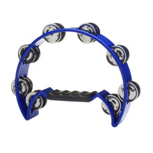 Load image into Gallery viewer, Stagg Cutaway Tambourine - Blue (TAB-2BL)
